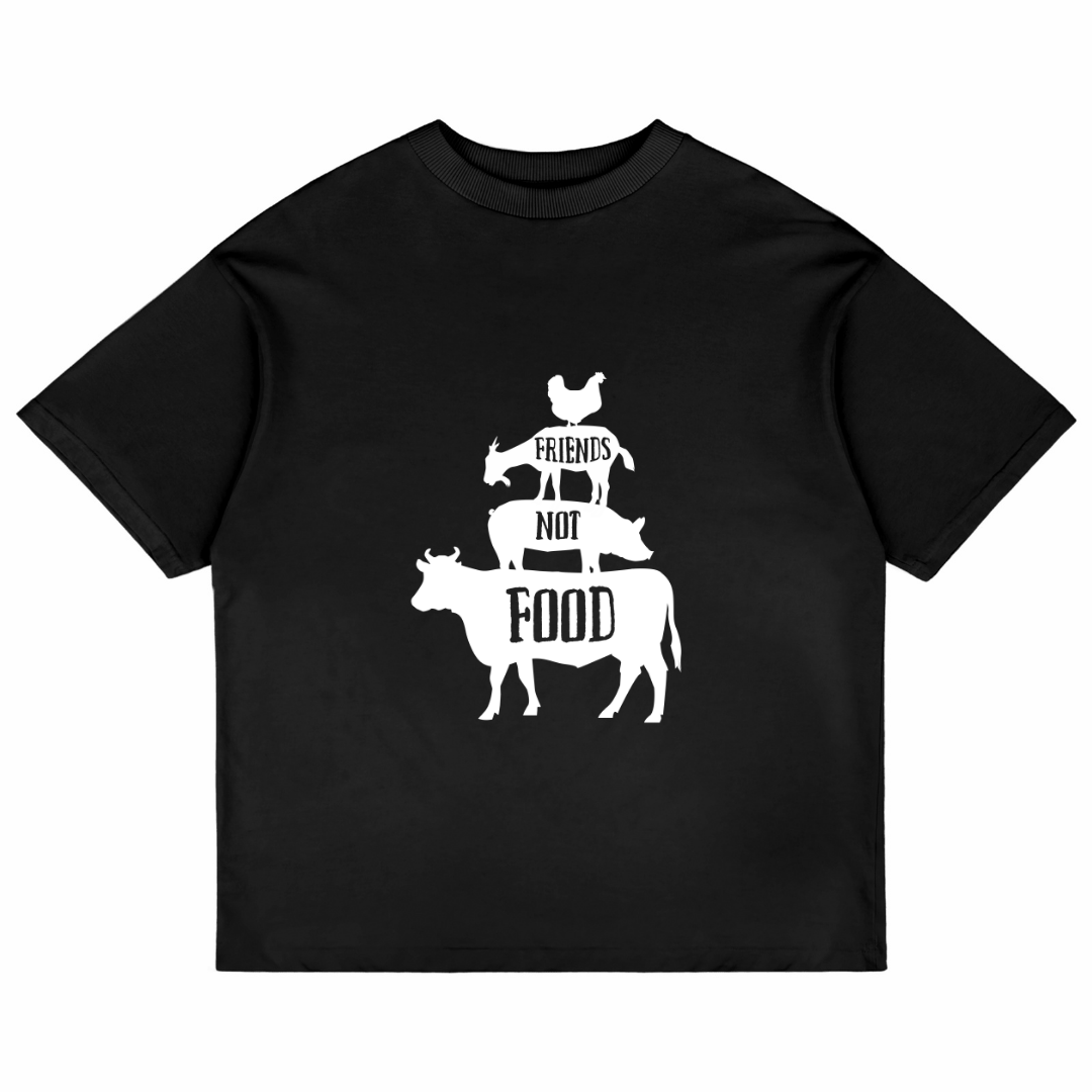 Friends Not Food (Black)