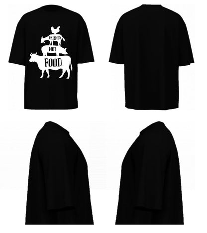 Friends not Food (Black)