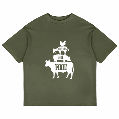 Friends not Food (Olive Green)