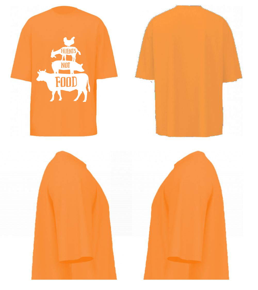 Friends Not Food (Peach)