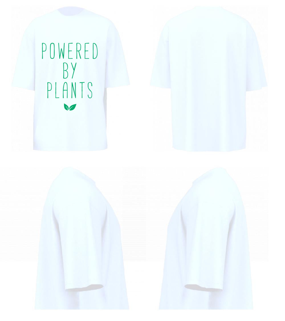 Powered By Plants (White)