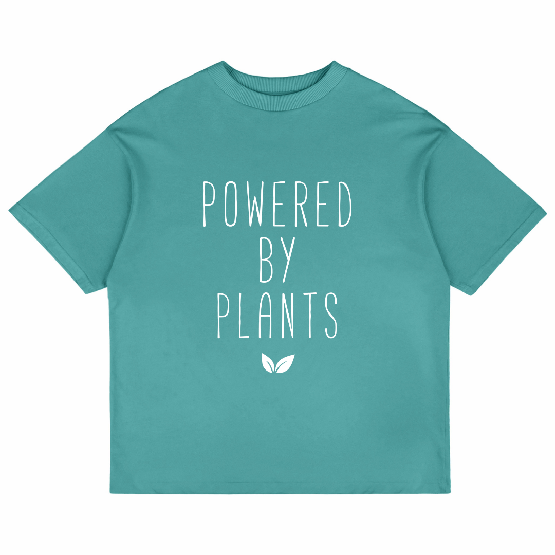 Powered by Plants (Dusty Turquoise)