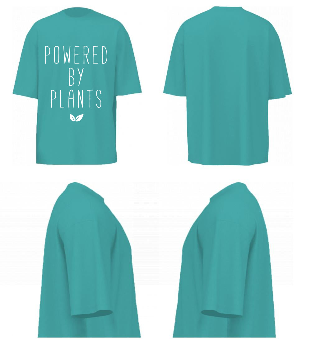 Powered By Plants (Dusty Turquoise)