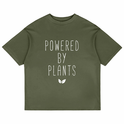 Powered by Plants (Olive Green)
