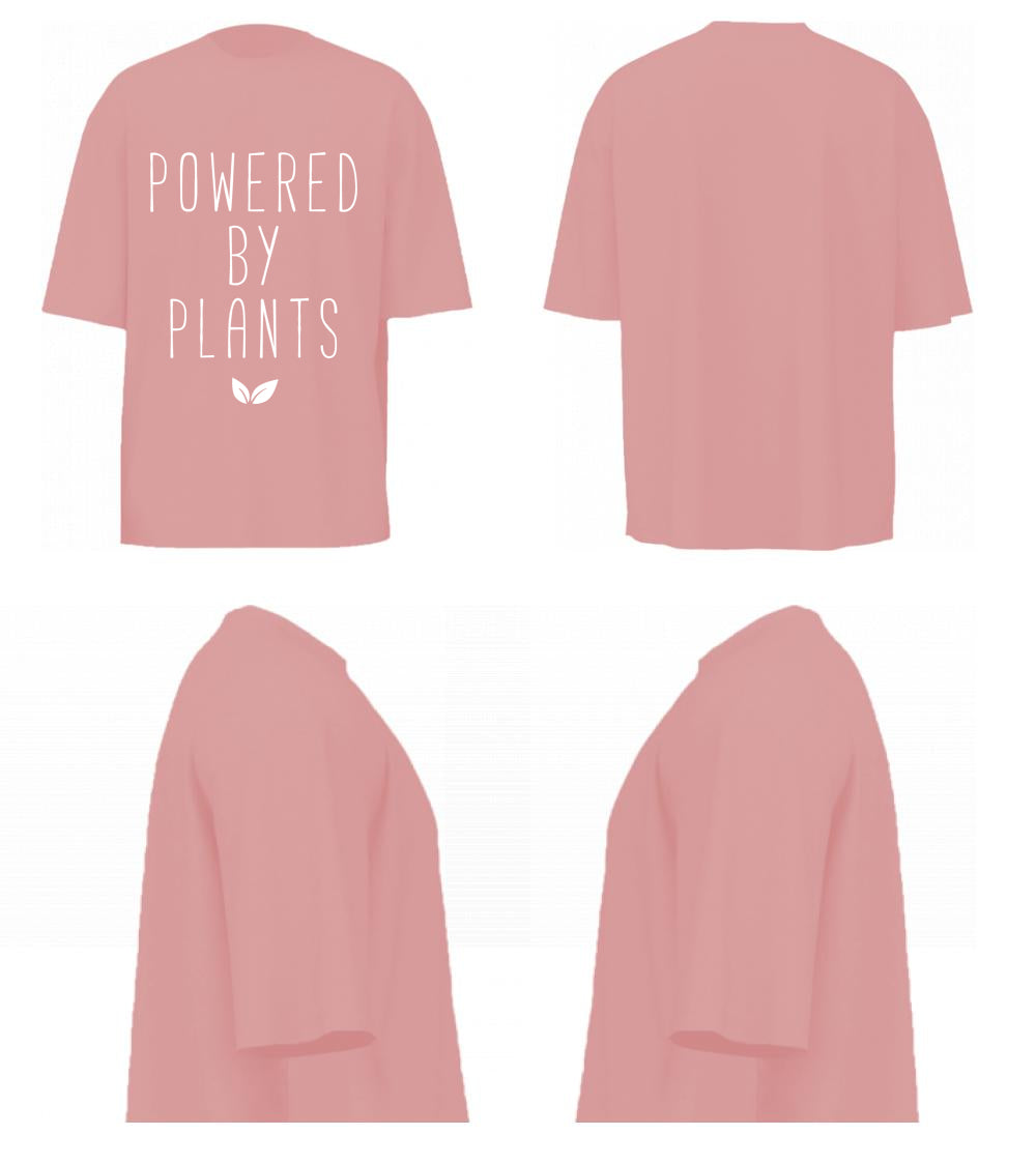 Powered by Plants (Pastel Pink)