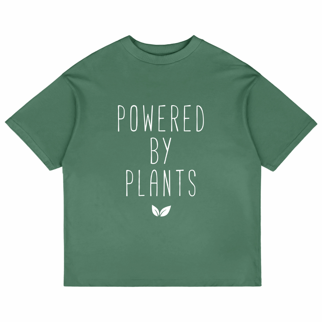 Powered by Plants (Forest Green)