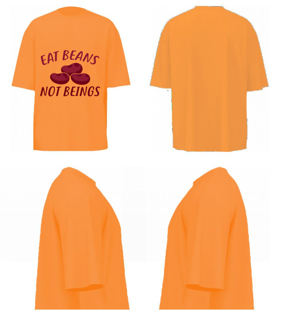 Eat Beans Not Beings (Peach)