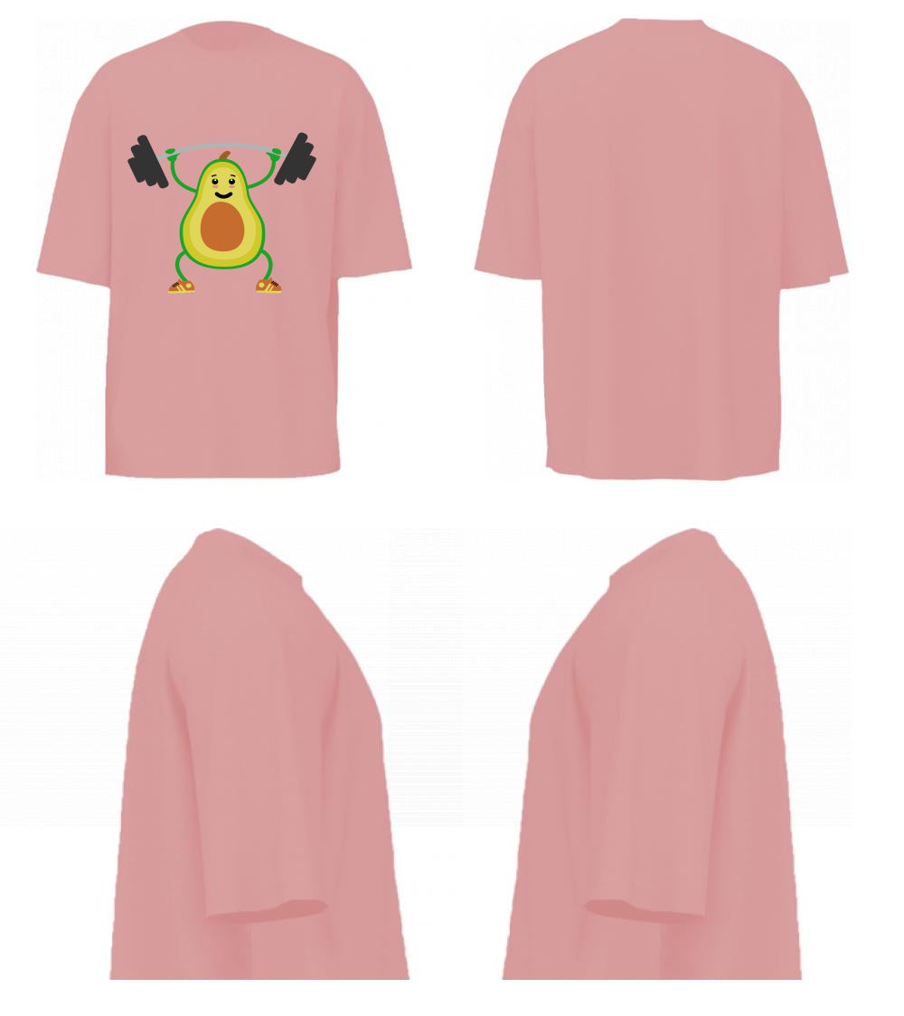 Avocado (Pastel Pink)