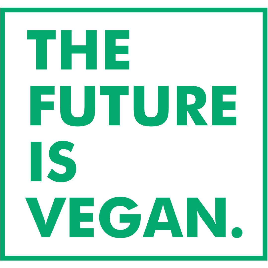 The Future Is Vegan (White)