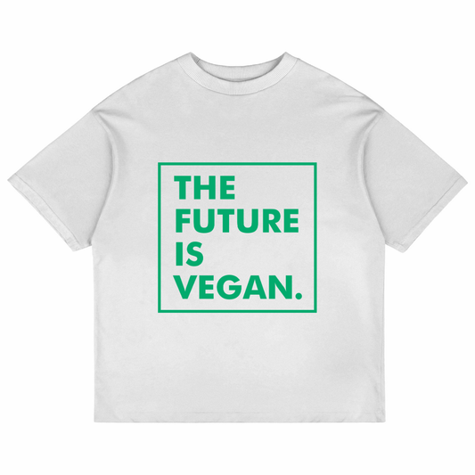 The Future Is Vegan (White)