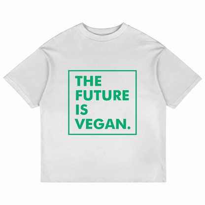 The Future Is Vegan (White)