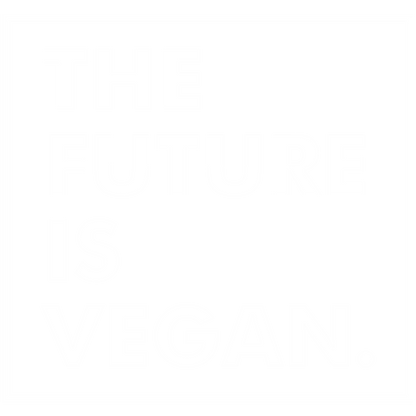 The Future Is Vegan (Dusty Turquoise)