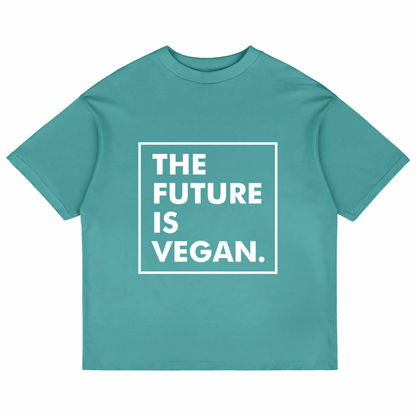The Future Is Vegan (Dusty Turquoise)