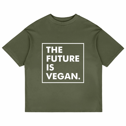The future is Vegan (Olive Green)