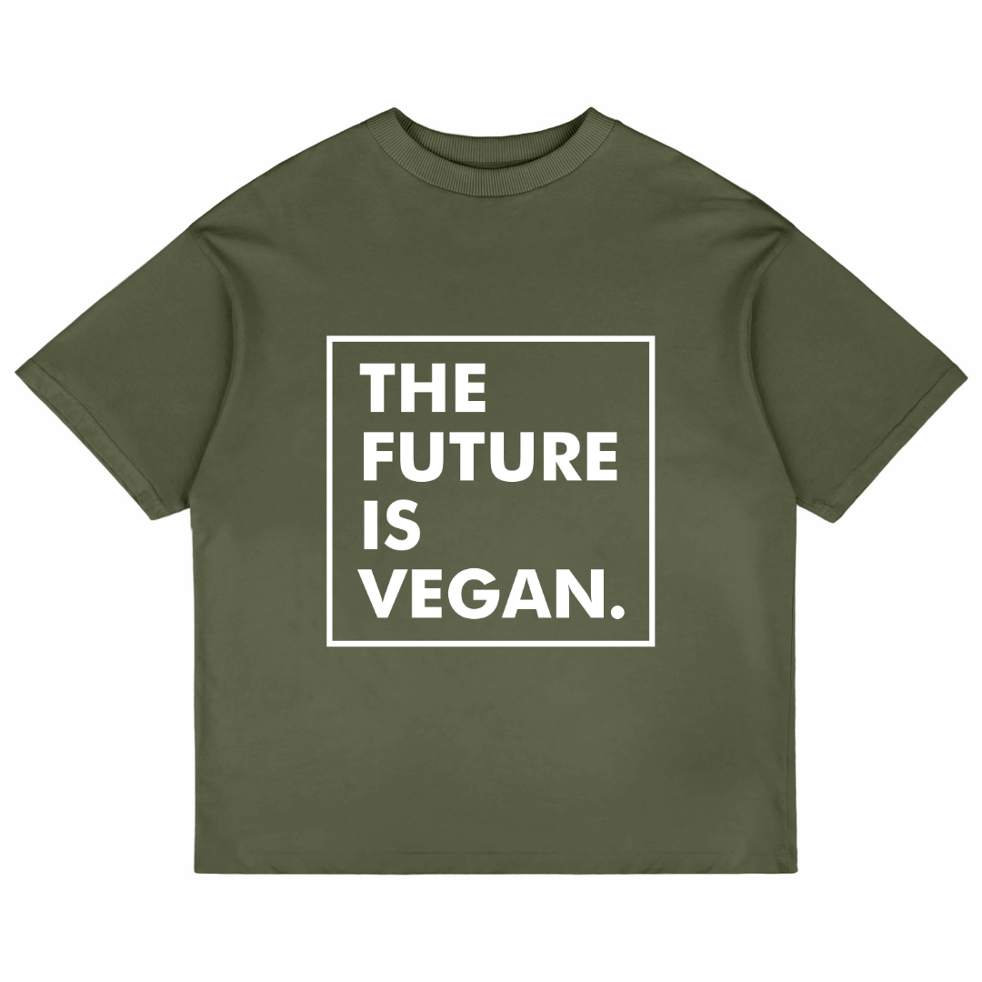 The future is Vegan(Olive Green)