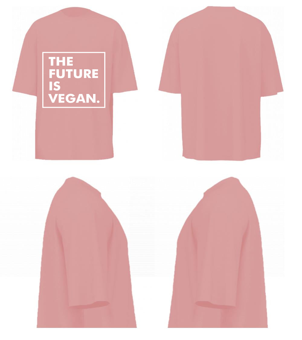 The Future Is Vegan (Pastel Pink)