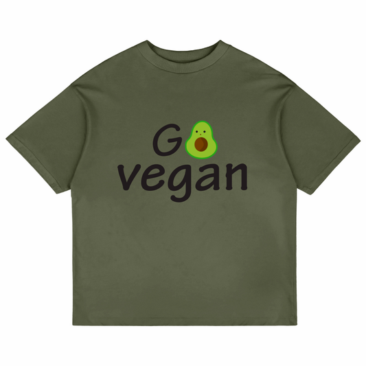 Go Vegan (Olive Green)