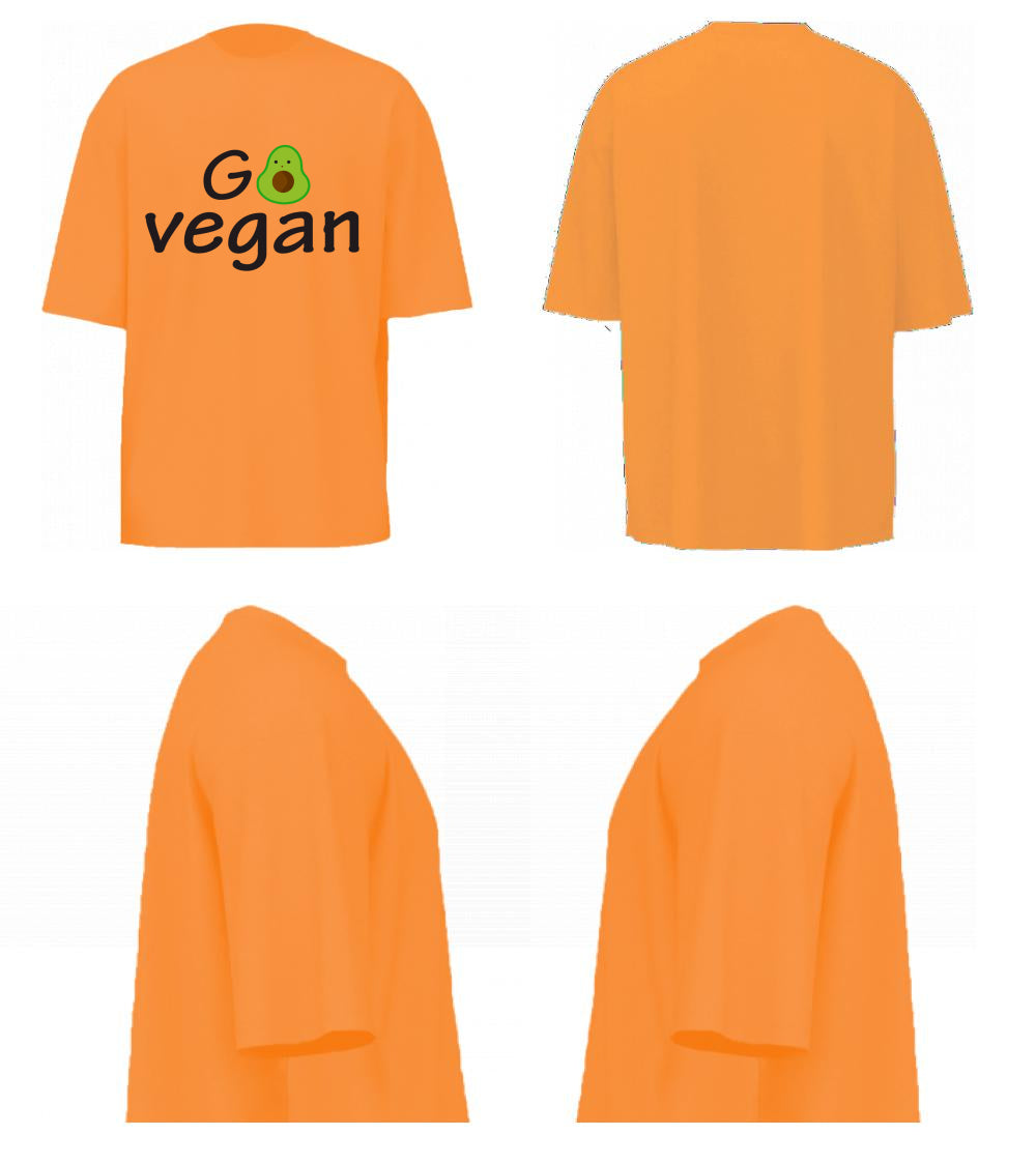 Go Vegan (Peach)