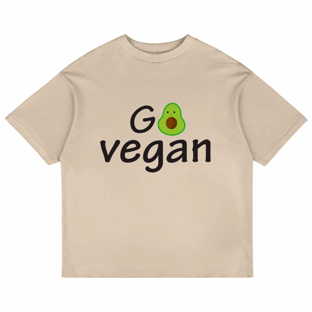Go Vegan (Beige)