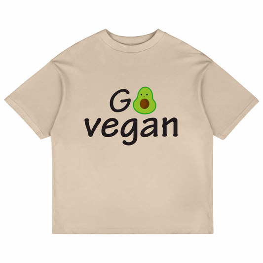 Go Vegan (Beige)