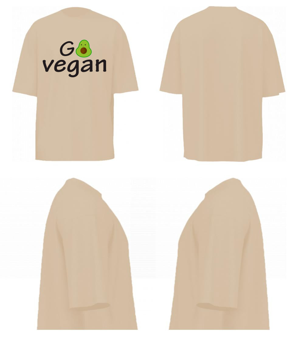 Go Vegan (Beige)