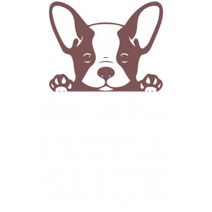 Because People Suck (Pastel Pink)
