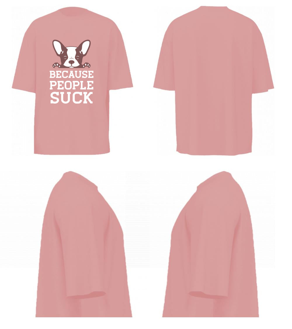 Because People Suck (Pastel Pink)