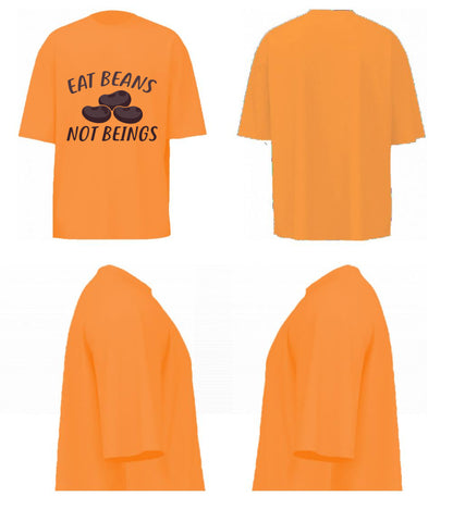 Eat Beans Not Beings (Peach)