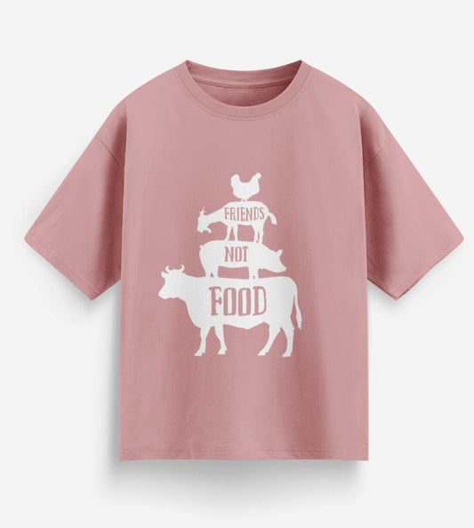 Friends Not Food (Pastel Pink)
