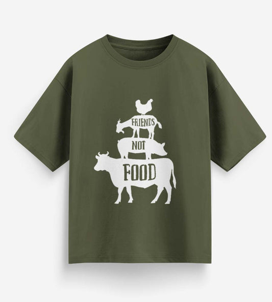 Friends Not Food (Olive Green)