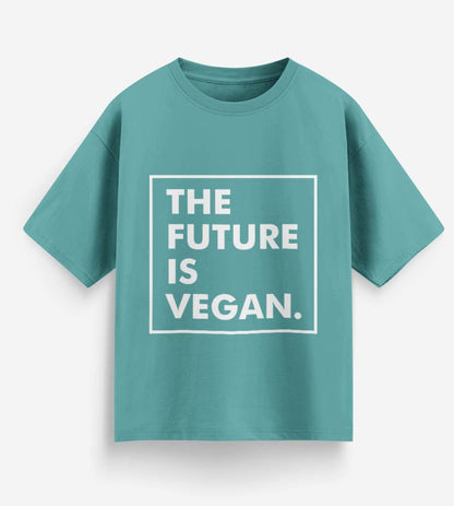 The Future Is Vegan (Dusty Turquoise)