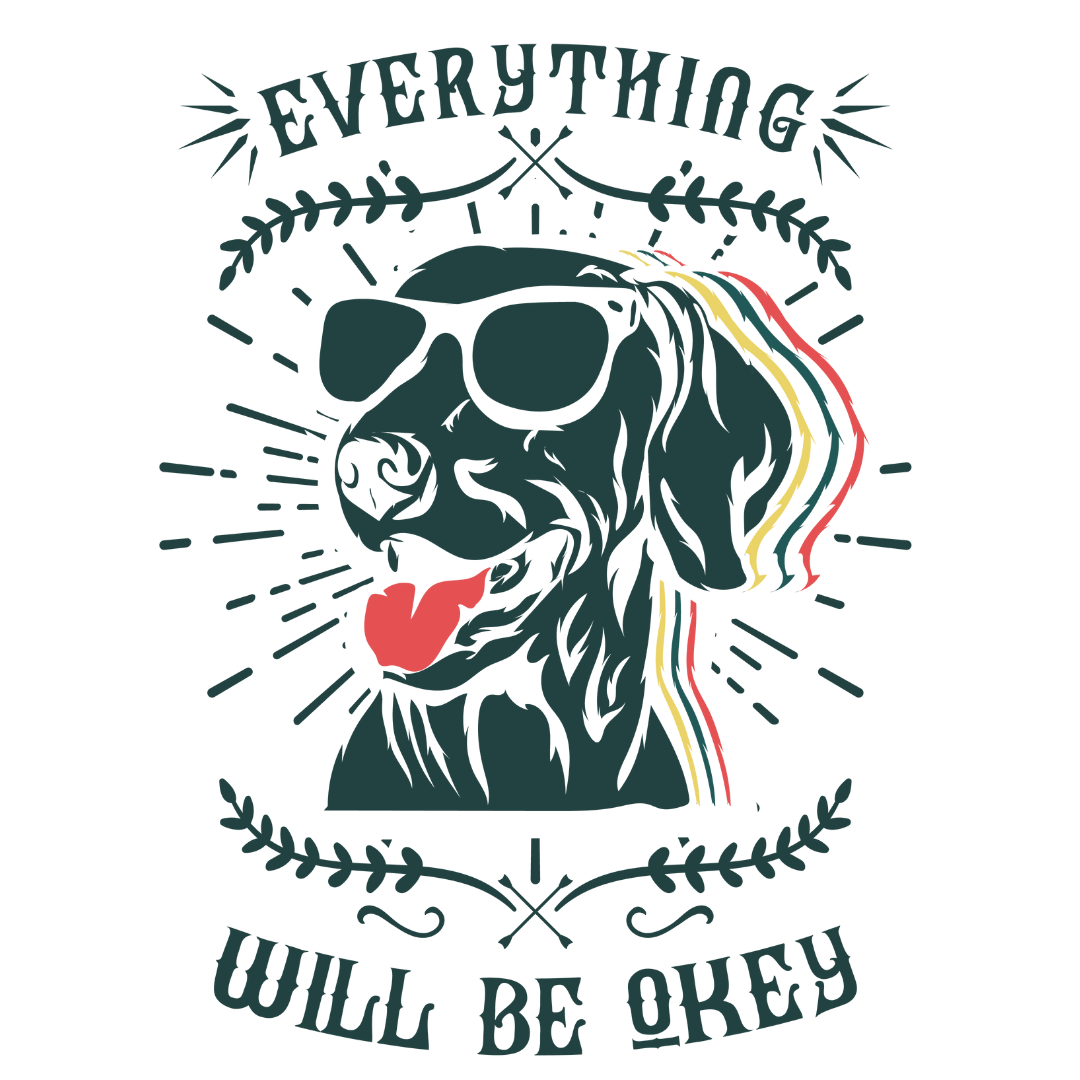 Everything Will Be Okay (Dusty Turquoise)