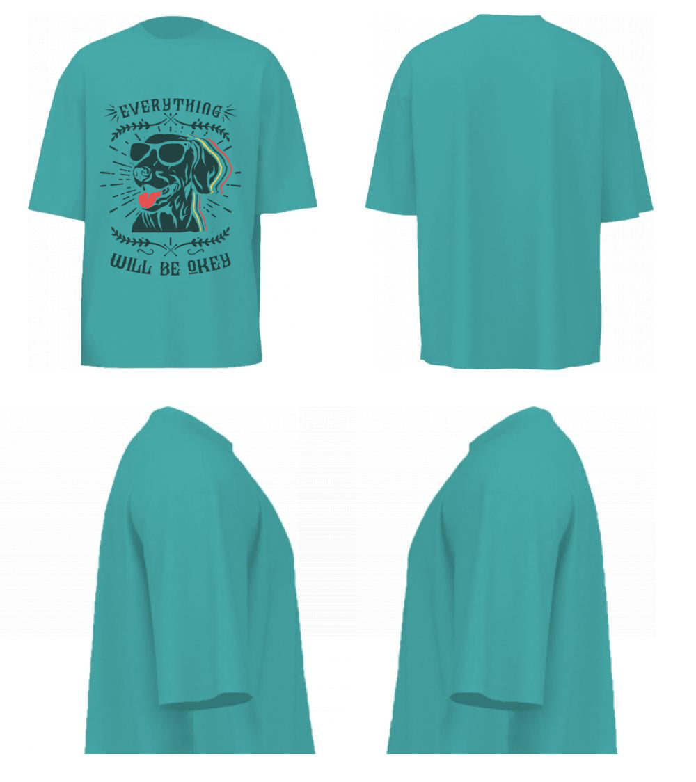 Everything Will Be Okay (Dusty Turquoise)