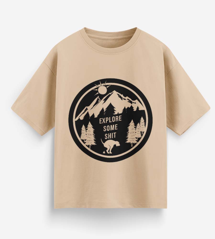 Explore Some Shit (Beige)