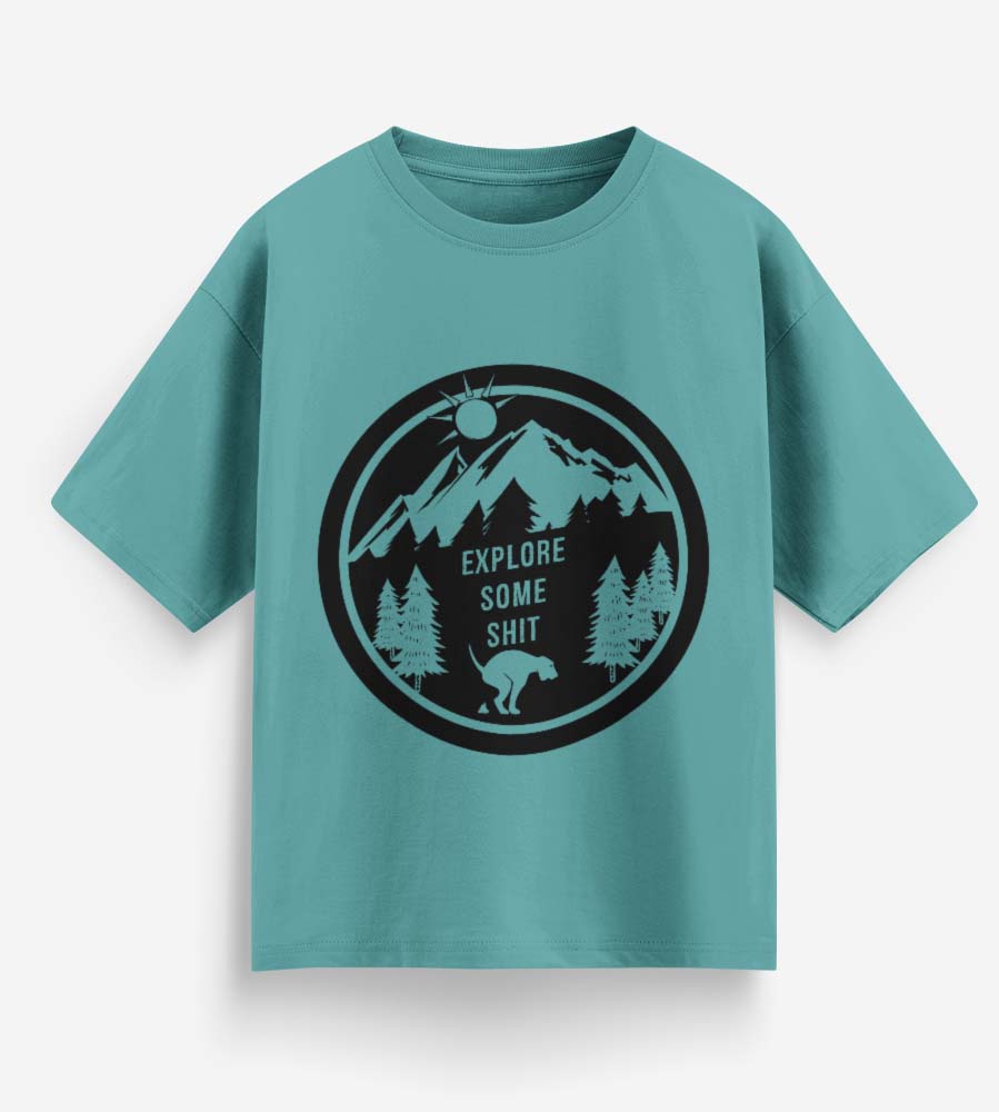 Explore Some Shit (Dusty Turquoise)