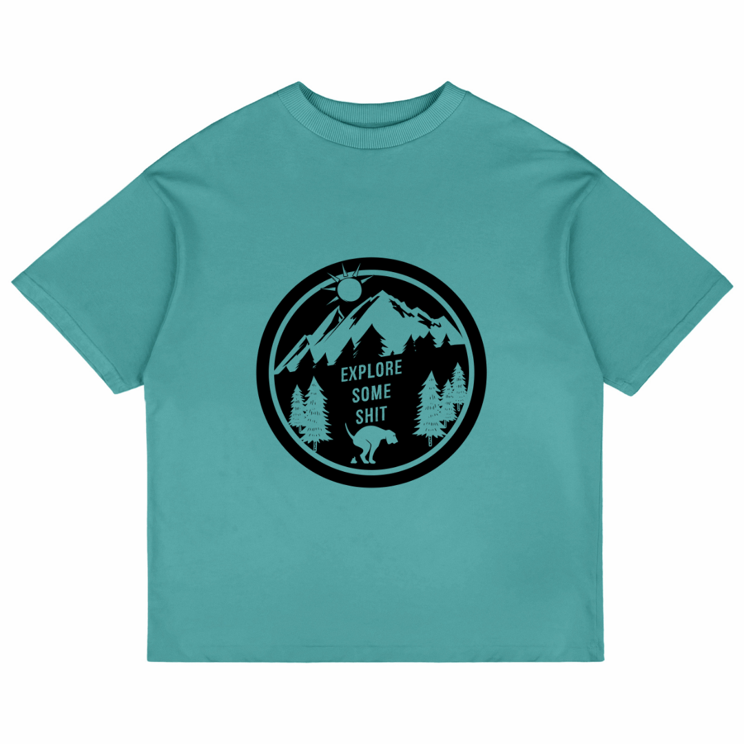 Explore Some Shit (Dusty Turquoise)