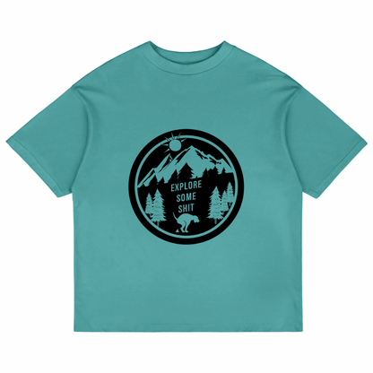 Explore Some Shit (Dusty Turquoise)