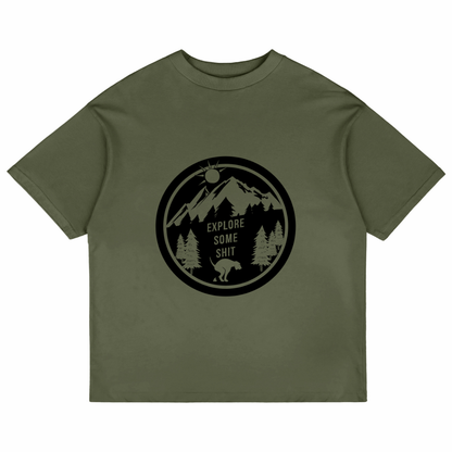 Explore Some Shit (Olive Green)