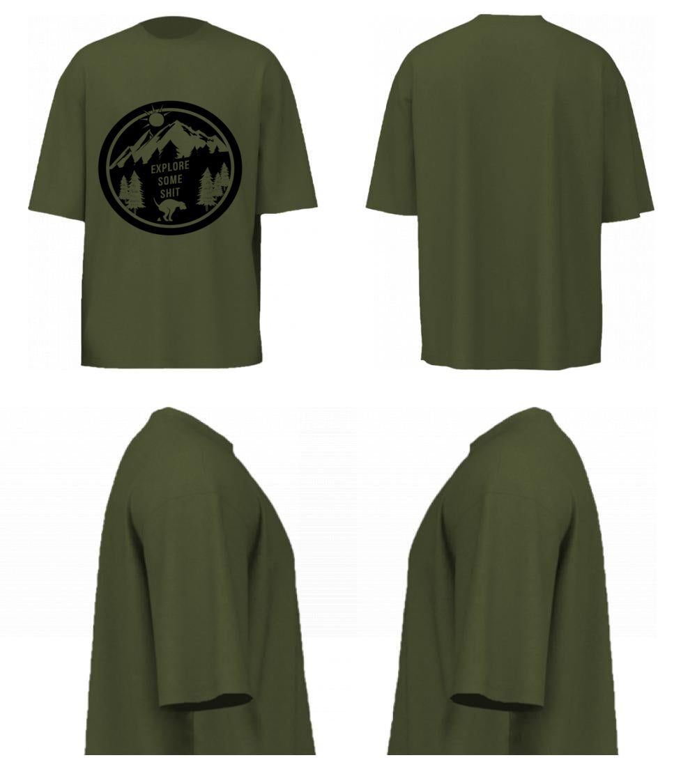 Explore Some Shit (Olive Green)