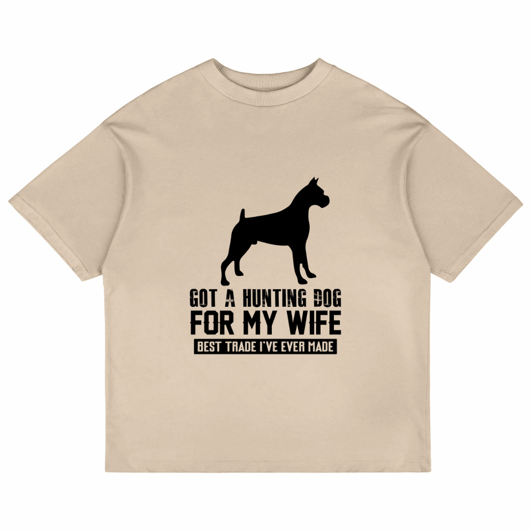 Got A Hunting Dog (Beige)