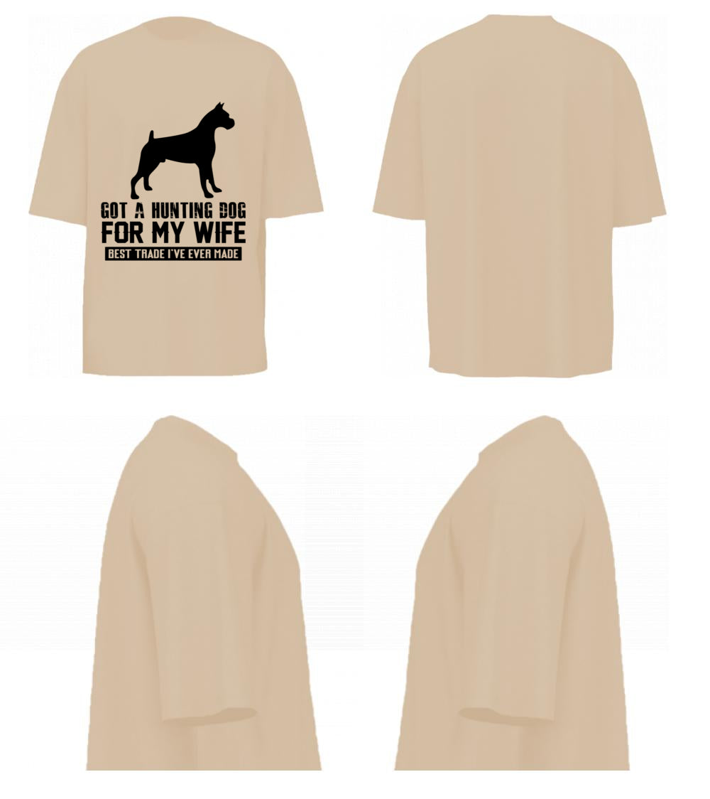 Got A Hunting Dog (Beige)