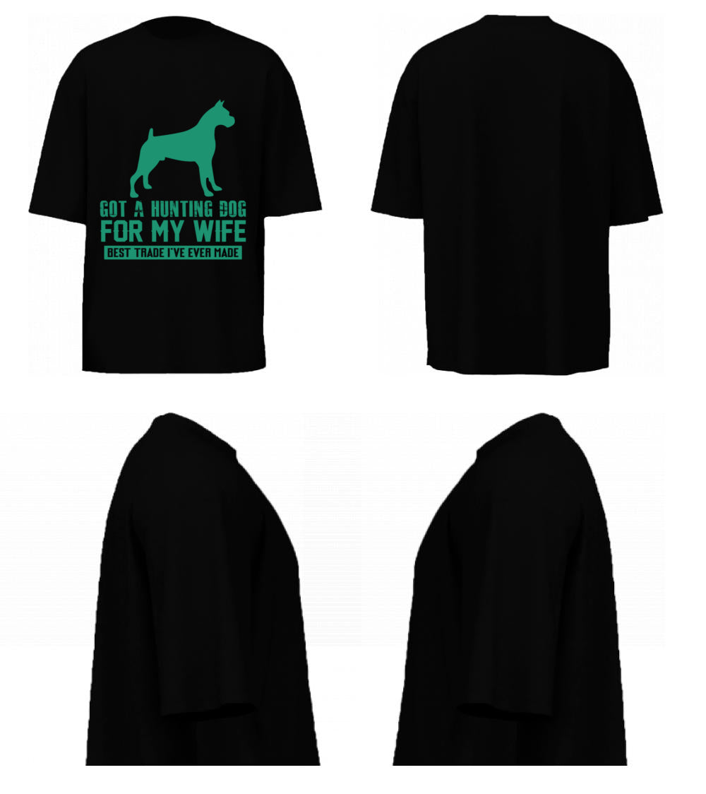 Got A Hunting Dog (Black)