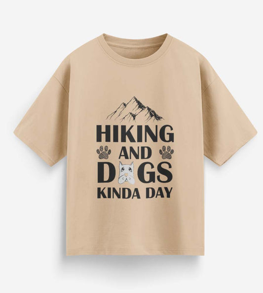 Hiking And Dogs Kinda Day (Beige)