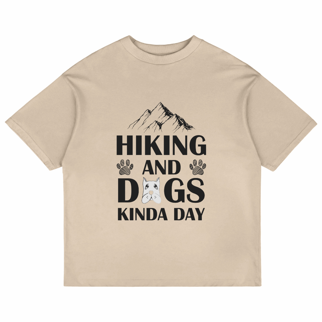 Hiking And Dogs Kinda Day (Beige)