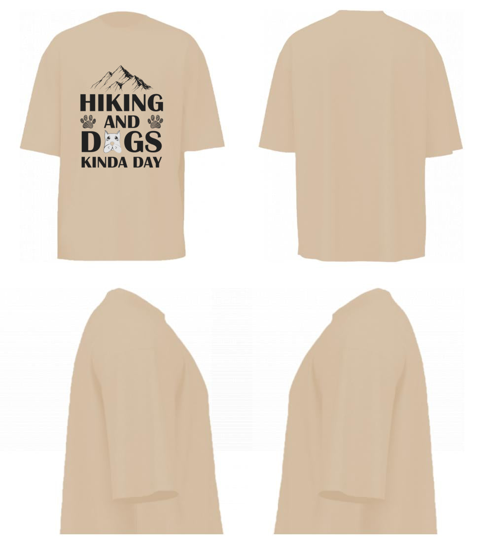 Hiking And Dogs Kinda Day (Beige)