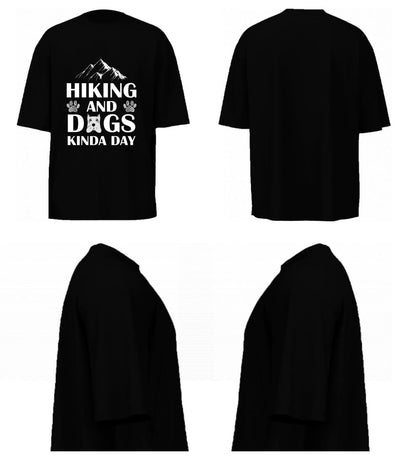 Hiking And Dogs Kinda Day (Black)