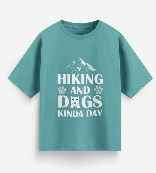 Hiking And Dogs Kinda Day (Dusty Turquoise)