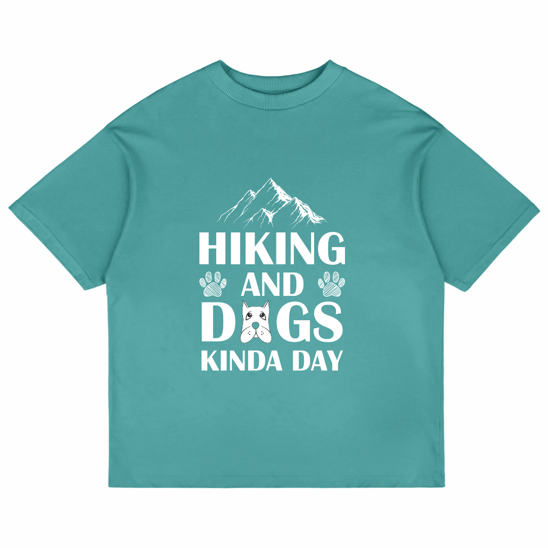 Hiking And Dogs Kinda Day (Dusty Turquoise)