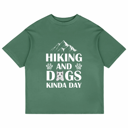 Hiking And Dogs Kinda Day (Forest Green)