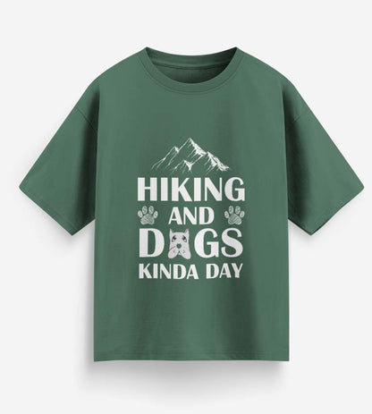 Hiking And Dogs Kinda Day (Forest Green)